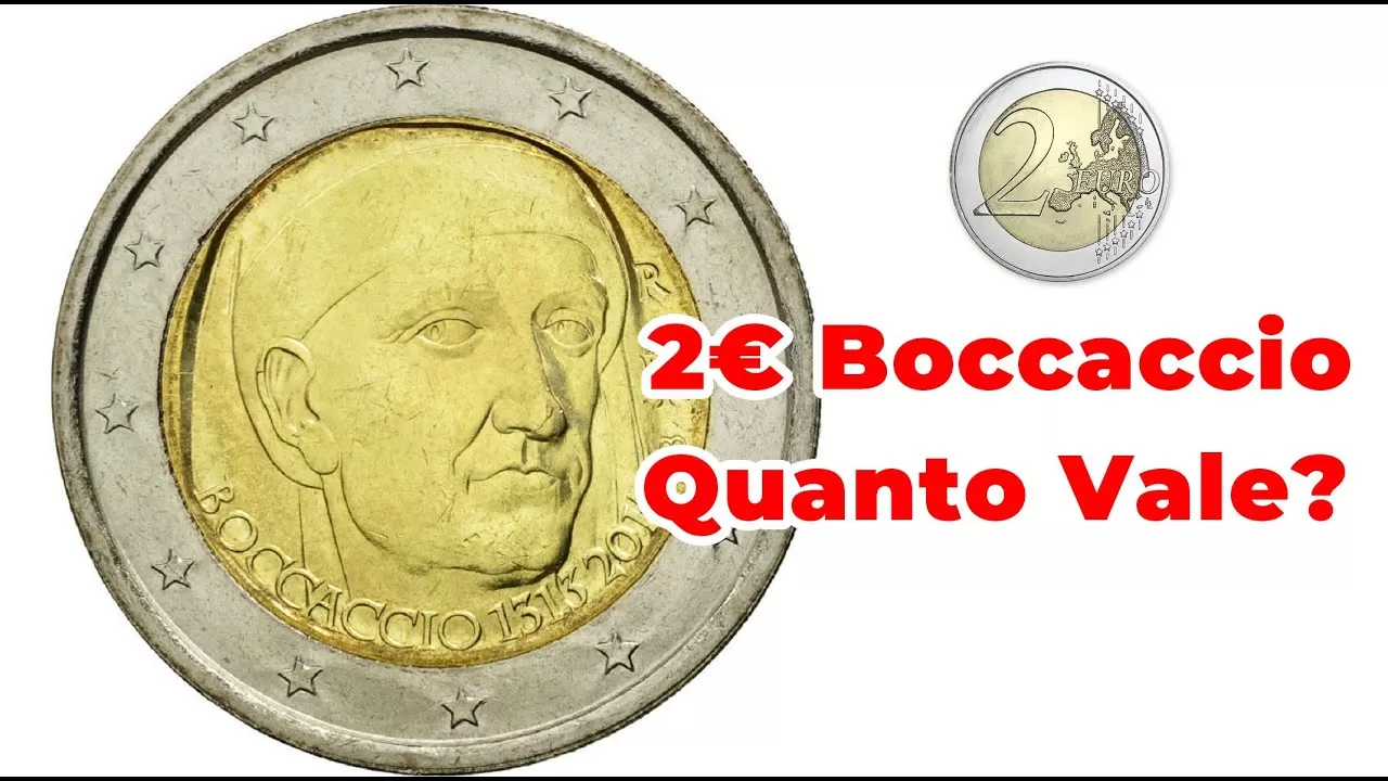 Quanto valgono i 2 euro con Giovanni Boccaccio? La risposta shock